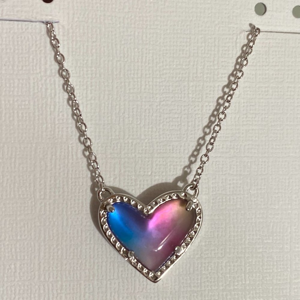 Kendra Scott Watercolor Illusion & Silver Ari